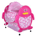 NEW Baby Bassinet Cute Penguin Design / Rocking Baby Cradle